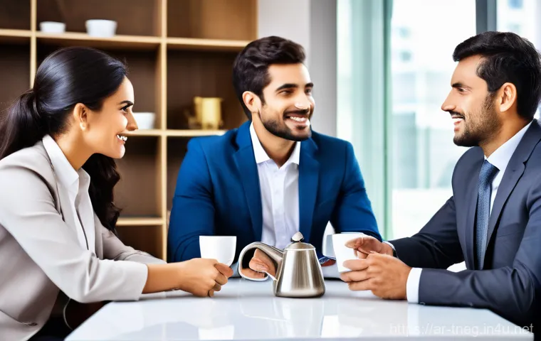 무역협상에서 신뢰 구축의 중요성 - **Prompt:** An inspiring image showcasing the concept of 'Trust as a Treasure' and a 'Bridge in Nego...